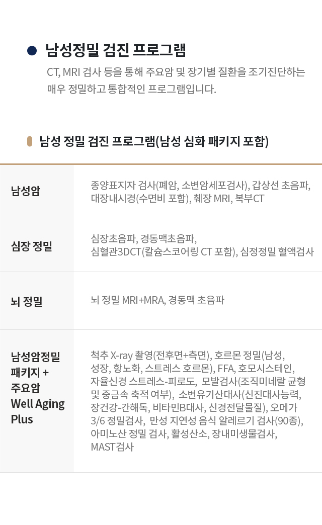프리미엄 정밀 프로그램